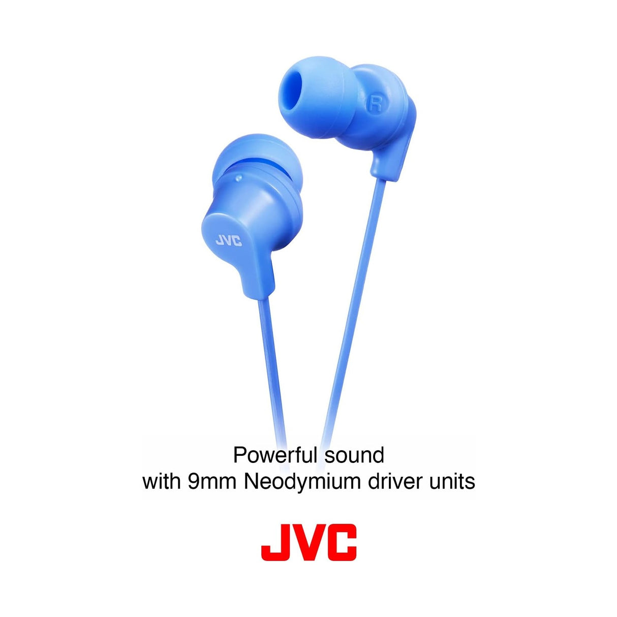 JVC in-ear Powerful Sound - Høretelefoner