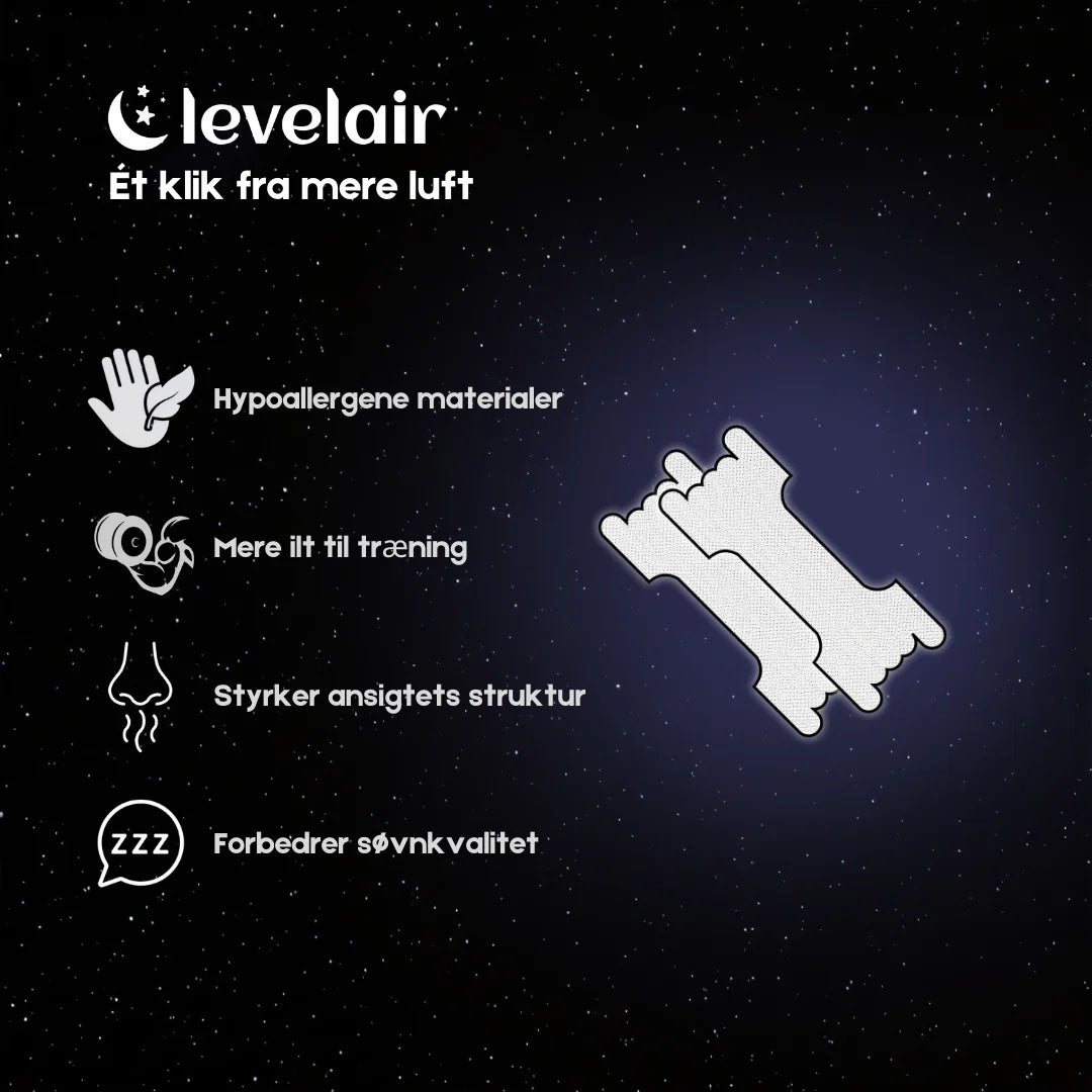 Levelair - Naesestrips - Gennemsigtig - Billede 1