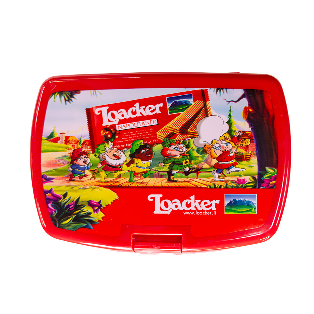 Madkasse Med Bakke - Rød - Billede 1