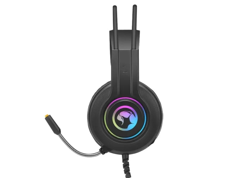 Marvo Stereo - Gaming Headset med Mikrofon - Sort