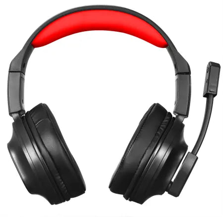 Marvo - Gaming Headset med Mikrofon - Sort/Rød