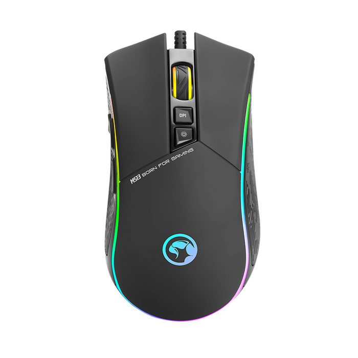 Marvo - Gaming Trådløs Mus Optisk sensor DPI 4800 - Sort