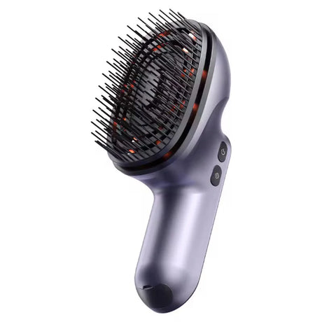 Massagebørste med Lysterapi, Oliebeholder & Vibration