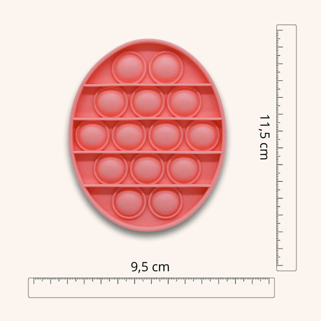 Pastel Pop It - Pakke Med 5 Stk.