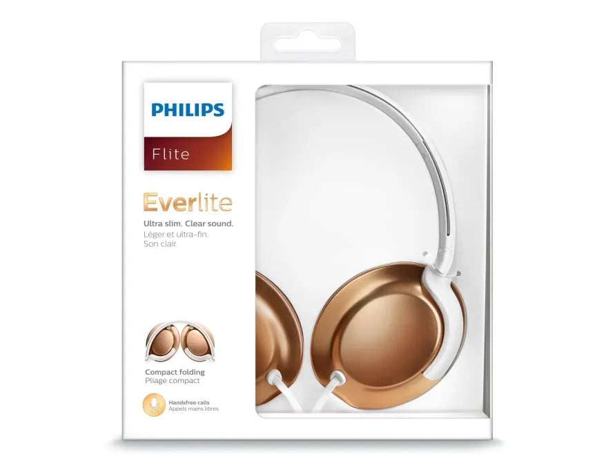 Philips Flite Everlite - Hovedtelefoner Med Mikrofon