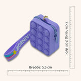 Pop It Nøglering Med Pung