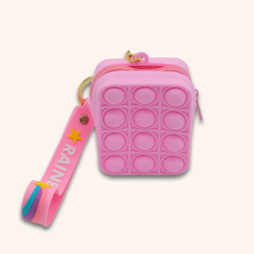 Pop It Nøglering Med Pung