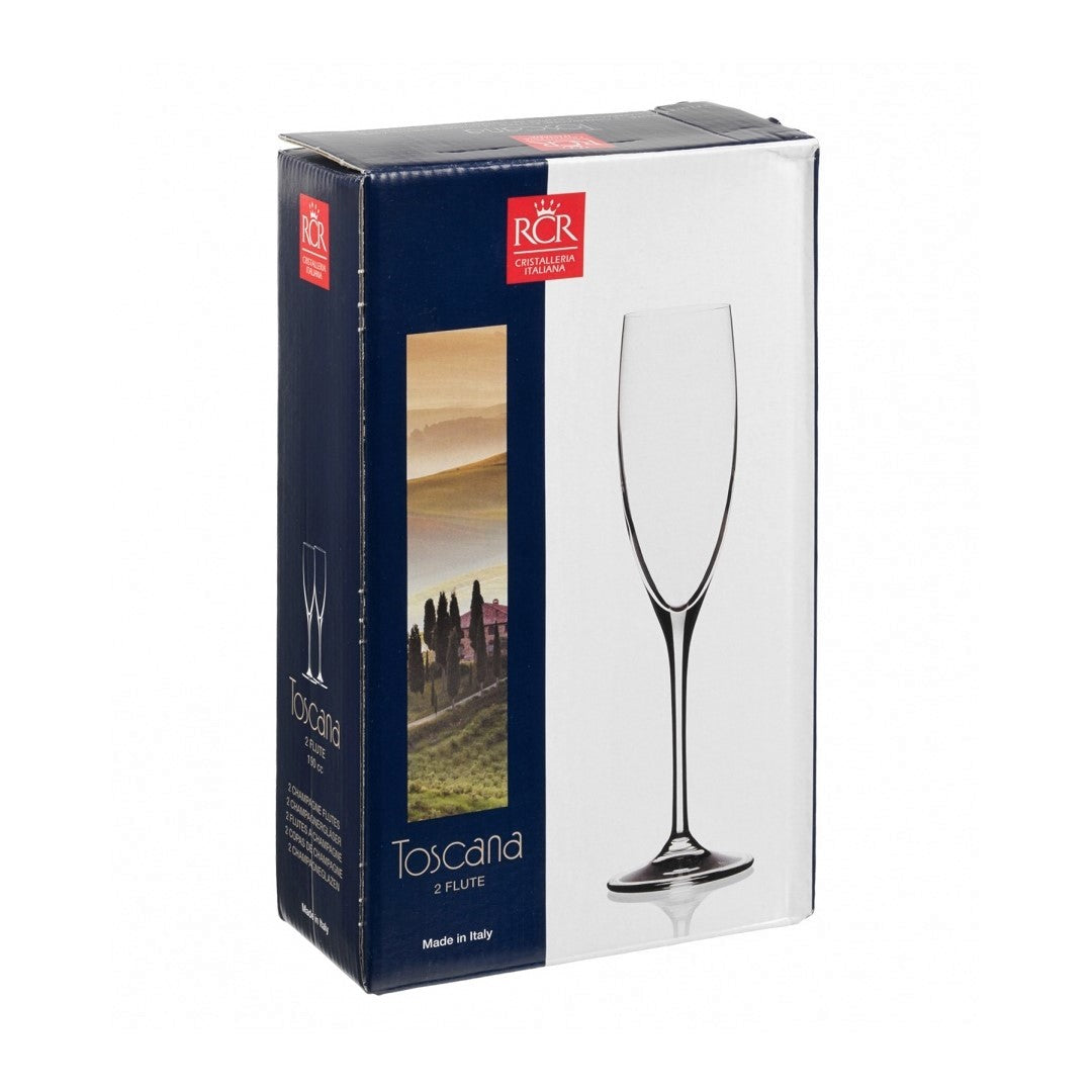 Champagne Glas Crystal - 2 stk á 19 cl