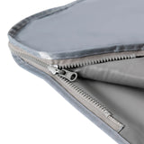 Dobbelt lag Infrarødt Saunatæppe - Grå 180x80cm 2-zoner