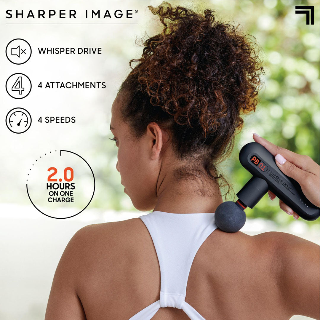 Sharper Image PowerBoost Move - Bærbar Massagepistol til Restitution - billede 7