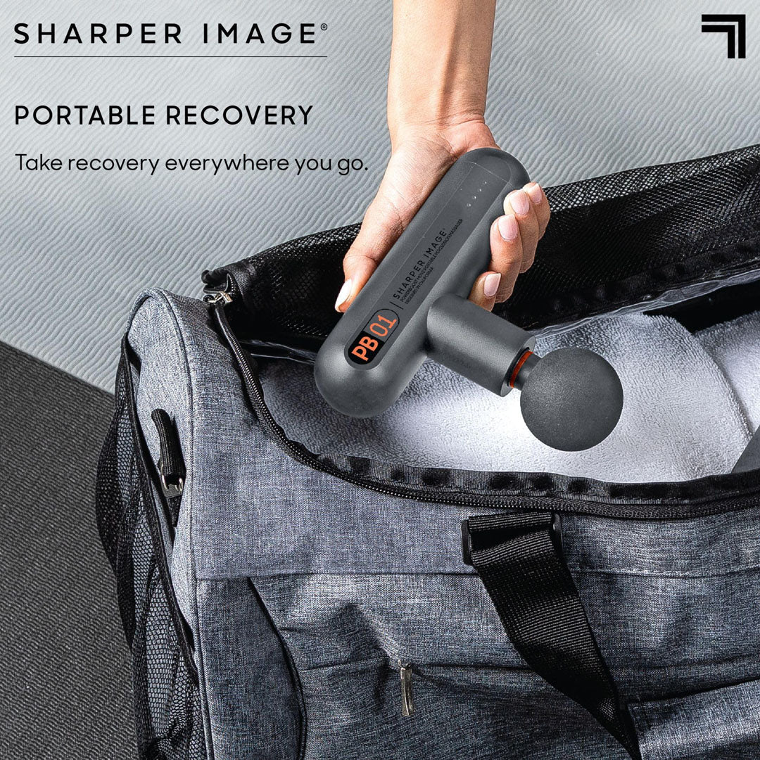 Sharper Image PowerBoost Move - Bærbar Massagepistol til Restitution - billede 9