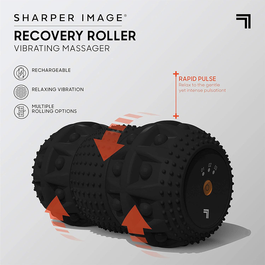 Sharper Image - Massagerulle Med Vibration