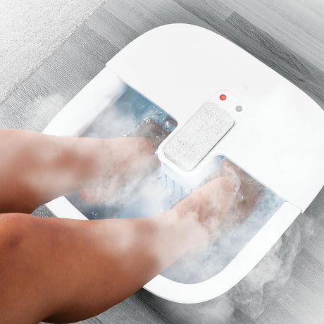 Sharper Image - Opvarmet Fodbad Med Massage