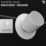 Sharper Image - Vandtæt Badehøjtaler Med Bluetooth Og Magnetisk Montering