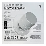 Sharper Image - Vandtæt Badehøjtaler Med Bluetooth Og Magnetisk Montering