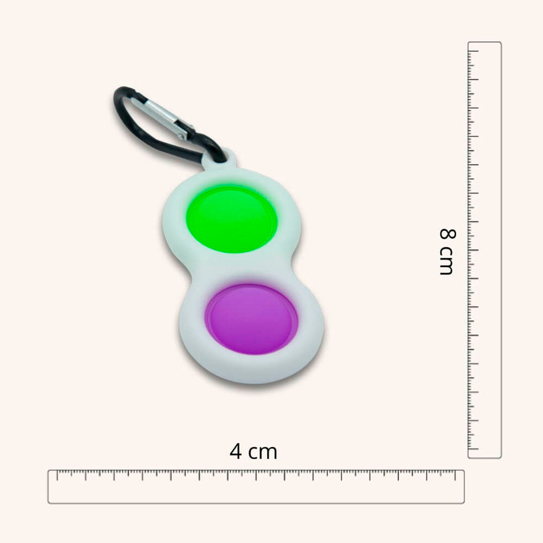 Simple Dimple Med 2 Pop It - Puder