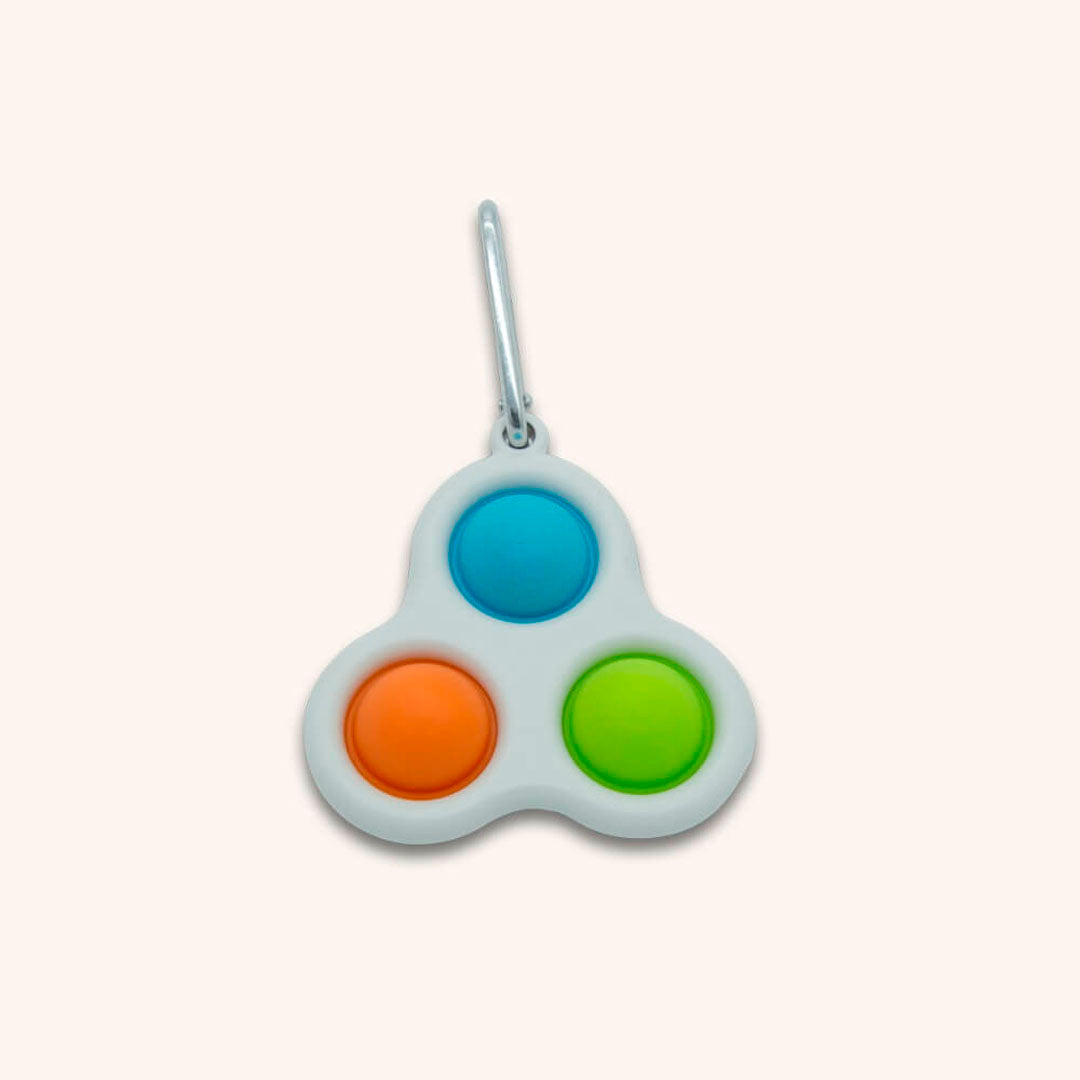 Simple Dimple Nøglering Med 3 Puder