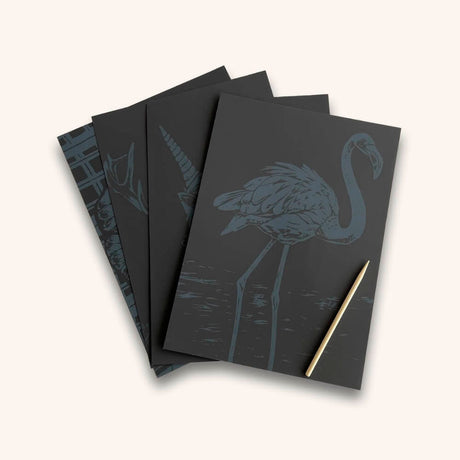 Skrabekort Med Dyretema