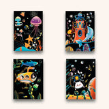 Skrabekort Med Havtema