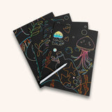 Skrabekort Med Havtema