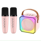 Smilezone - Karaoke Anlæg P8 - 2stk Trådløs Mikrofoner