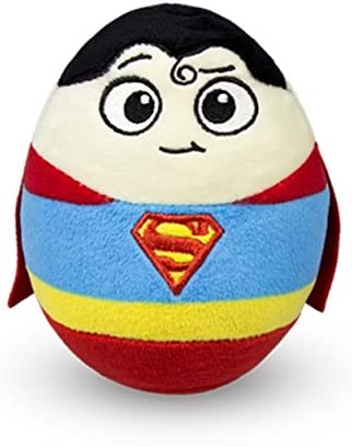 DC Super Heroes - Plush Eggs Bamse - TEAM 6 stk