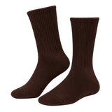 Tennisstrømper - Ensfarvede - Chokolade Brune - Billede 1
