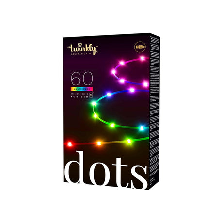 Twinkly Dots - Klar Lyskæde På 3 Meter Med 60 RGB LEDs - USB Power