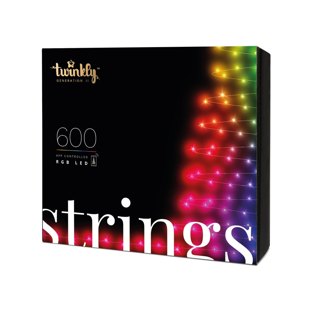 Twinkly Strings - Lyskæde På 48 Meter Med 600 RGB LEDs