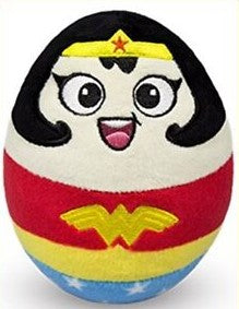 DC Super Heroes - Plush Eggs Bamse - TEAM 6 stk
