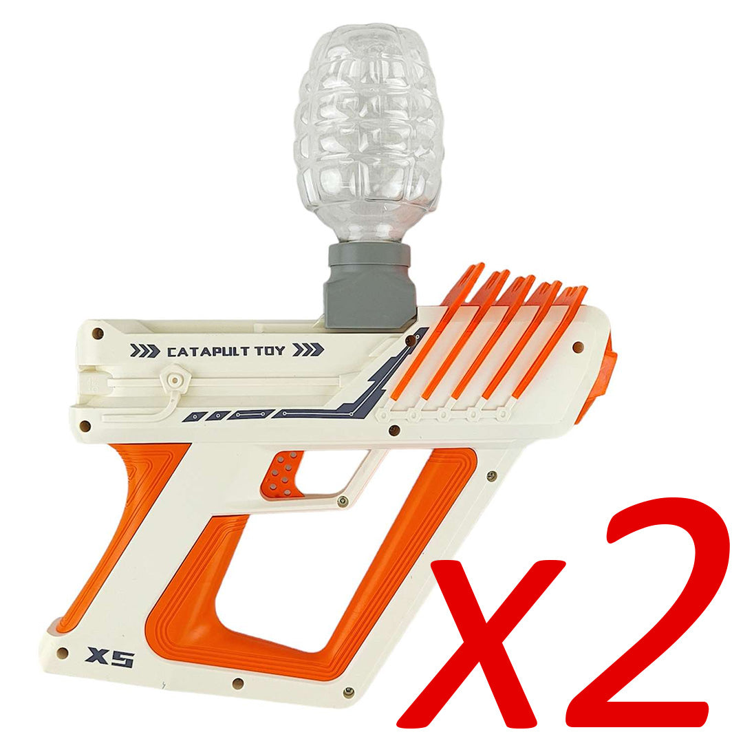 Gel-Blaster XS-893 - Inkl 1.000 Gelkugler - Orange – Dobbelt op (2 stk) | Spar på samlet køb