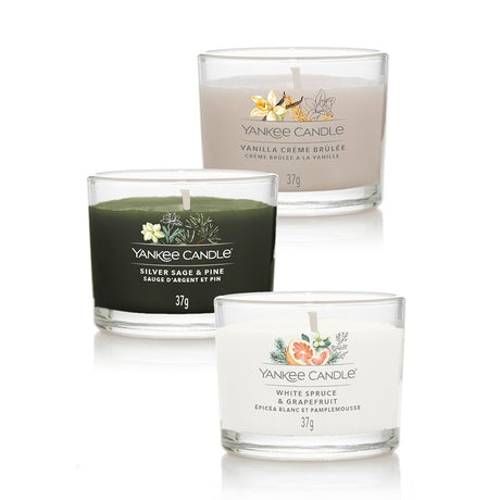 Yankee Candle - Passport To The Holidays 3 Fyldte Votivlys Gave­ Sæt