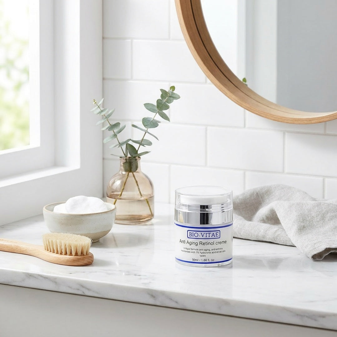 Bio-Vitae - Anti-Aging Retinol Cream Skånsom & Effektiv - Billede 2