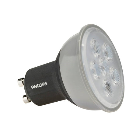 Philips - LEDspot GU10 4,5W(35W) Grå/Sort
