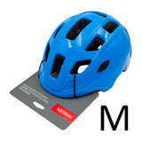Janssen - Børne Cykelhjelm Gloss Blue - Billede 1