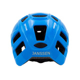 Janssen - Børne Cykelhjelm Gloss Blue - Billede 2