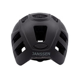 Janssen - Børne Cykelhjelm Matt Black - Billede 2