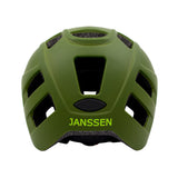 Janssen - Børne Cykelhjelm Matt Green - Billede 2