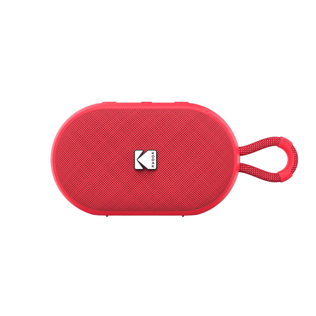 Kodak - PWS-2284 - 6W Vandtæt Trådløs Bluetooth Højttaler Rød - billede 1