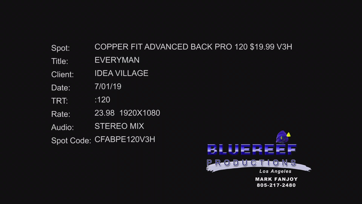 Copper Fit - Rygbælte