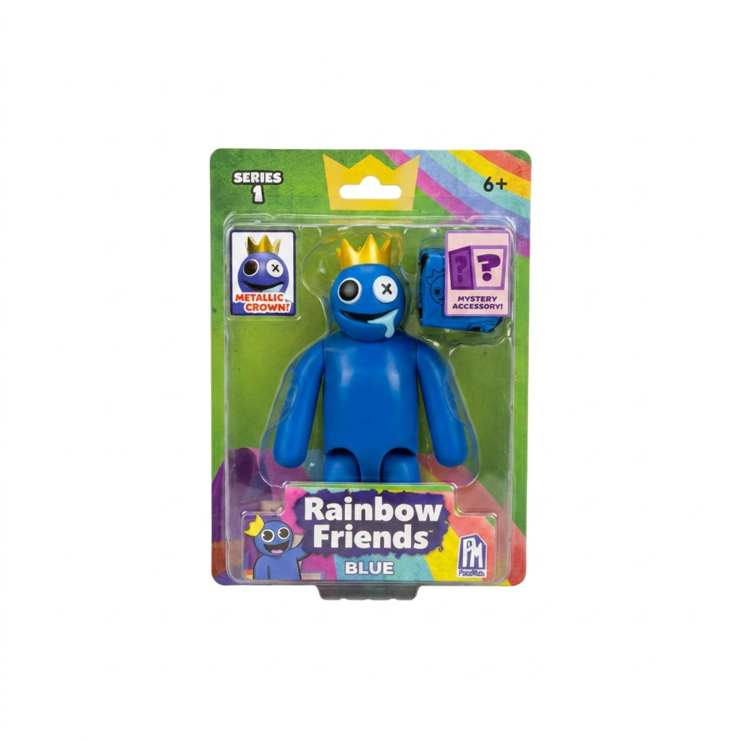 Rainbow Friends Action Figur - Happy Blue - billede 3