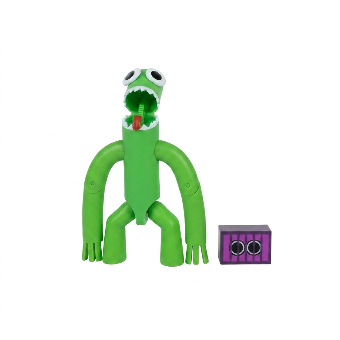 Rainbow Friends Actionfigur - Green - billede 4