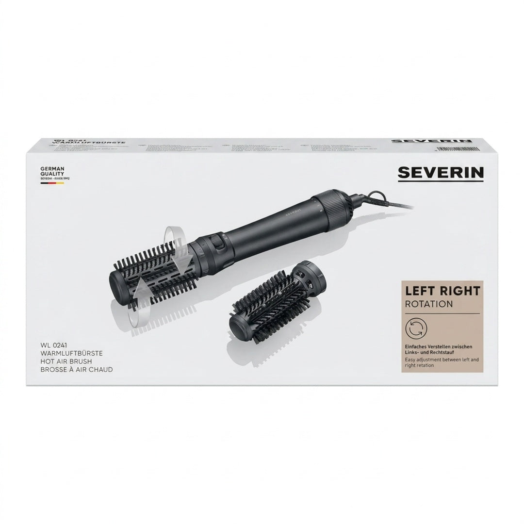 Severin - Selvroterende Varmluftsbørste -1000W - billede 1