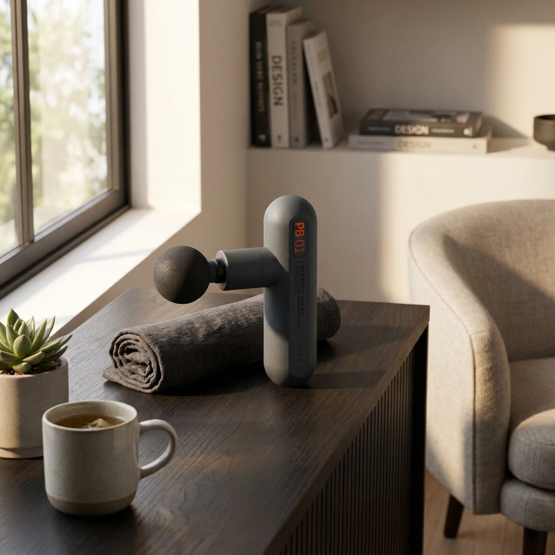 Sharper Image PowerBoost Move - Bærbar Massagepistol til Restitution - billede 11
