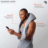 Sharper Image - Realtouch Shiatsu Med Varme Til Nakke- Og Rygmassageapparat - billede 3
