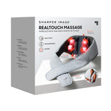 Sharper Image - Realtouch Shiatsu Med Varme Til Nakke- Og Rygmassageapparat - billede 9