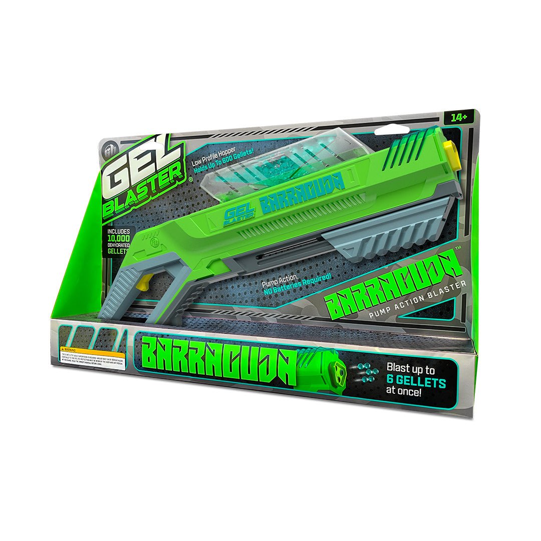BARRACUDA SÆT + GRATIS PIRANHA GEL BLASTER