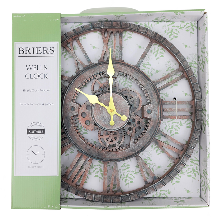 Briers Wells Clock - Vægur Antik