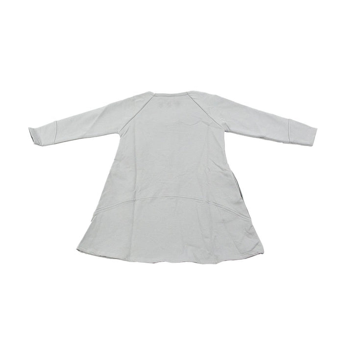 New Generation Pige Zip Dress - Light grey Konkurspriser ny 