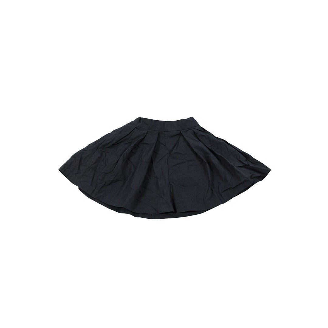 New Generation Pige Pleat Skirt - Black Konkurspriser ny 3år 